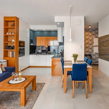 Blue Merlin - River View Apartamento Gdansk