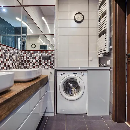 アパート Blue Merlin - River View グダニスク