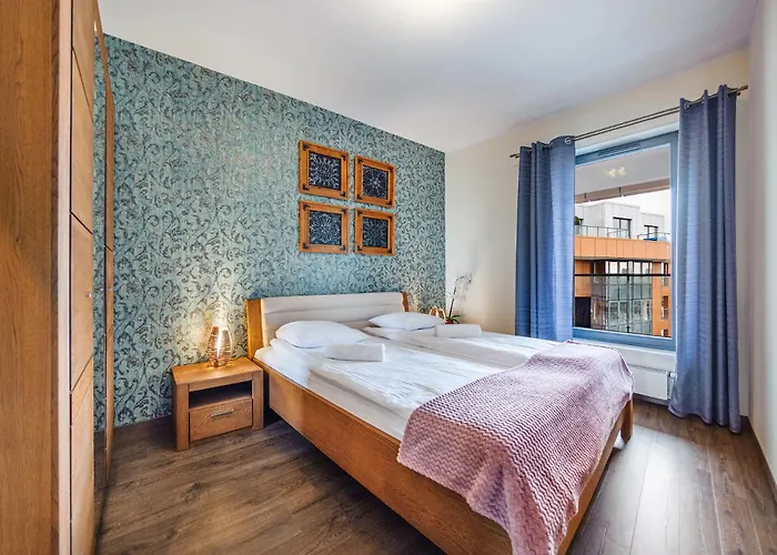 Apartmán Blue Merlin - River View Gdaňsk