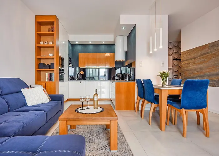 Blue Merlin - River View Apartmán Gdaňsk