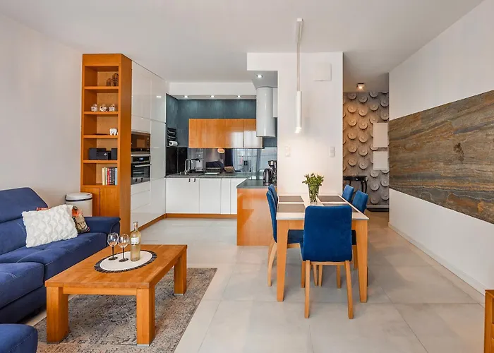 Blue Merlin - River View Apartmán Gdaňsk