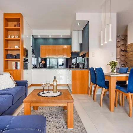 Blue Merlin - River View Apartment Gdansk